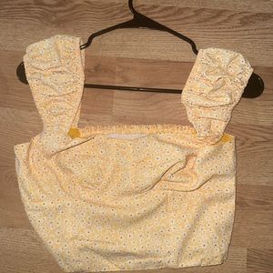 YELLOW FLOWER TOP.